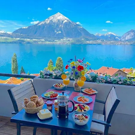 Thun Alps Scenic Views And Concierge By Swisshut *