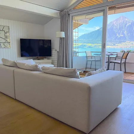 Thun Alps Scenic Views And Concierge By Swisshut Apartment *